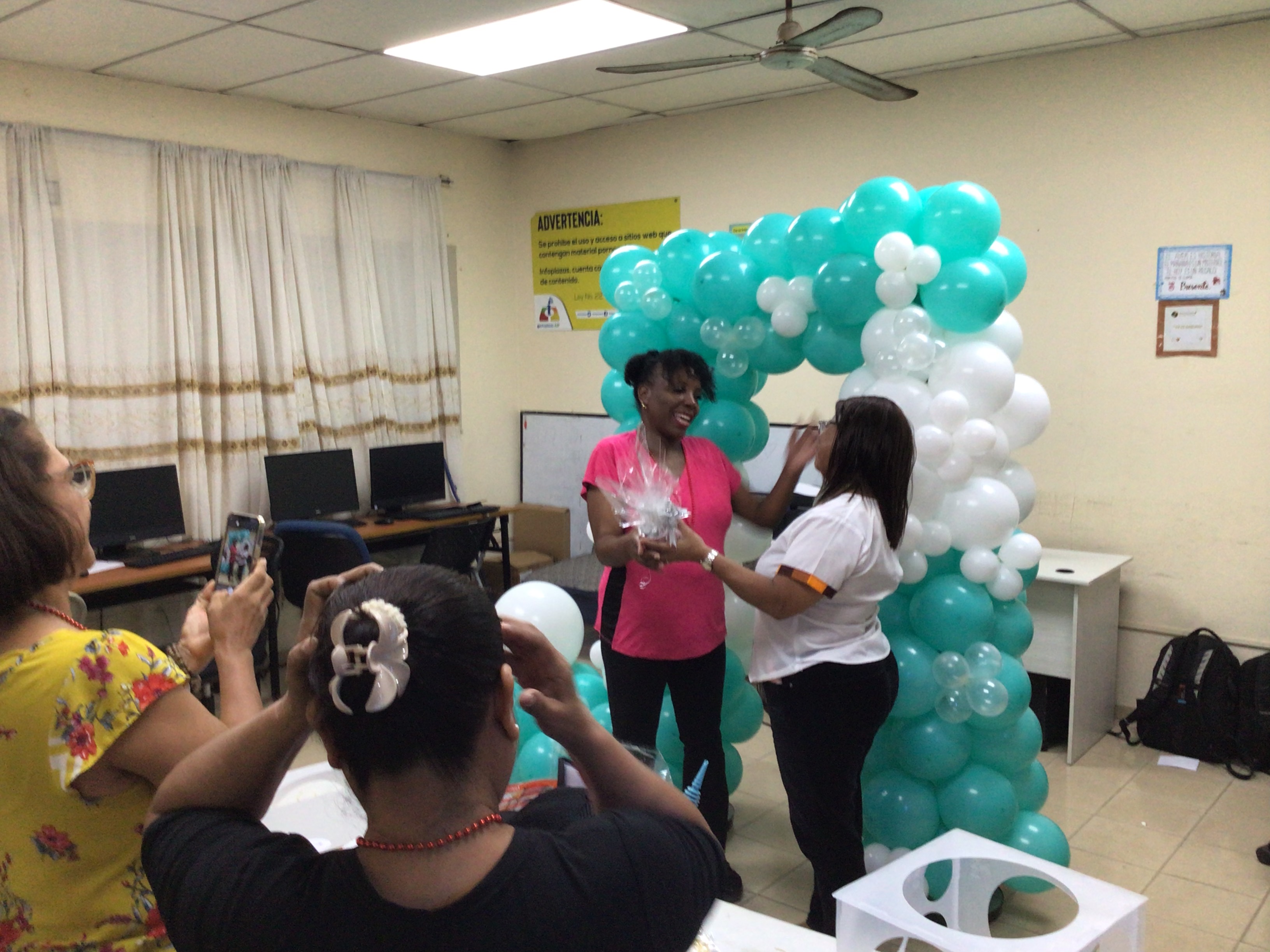 Graduation or final display